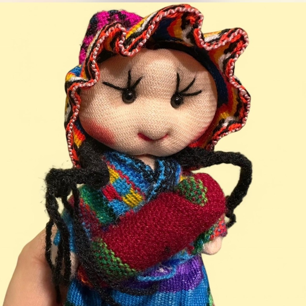 PERUVIAN CHOLITA DOLL- SMALL #handmade #dollcollectors #peru - Picture 5 of 6